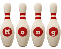 Mong bowling-pin logo