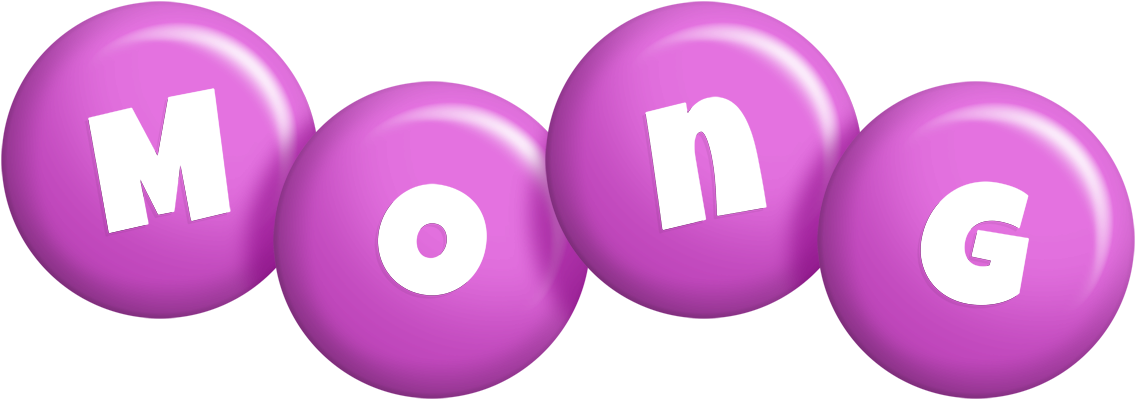 Mong candy-purple logo