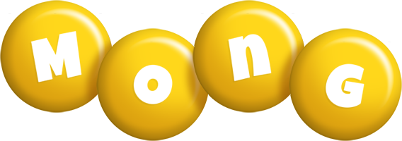 Mong candy-yellow logo