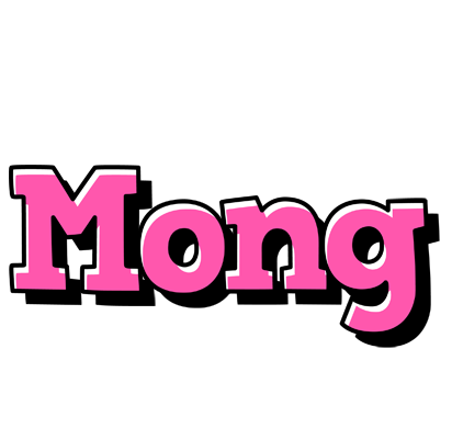 Mong girlish logo