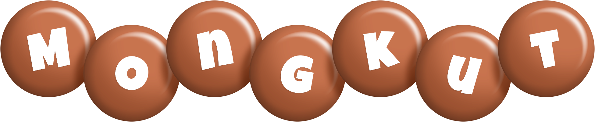 Mongkut candy-brown logo