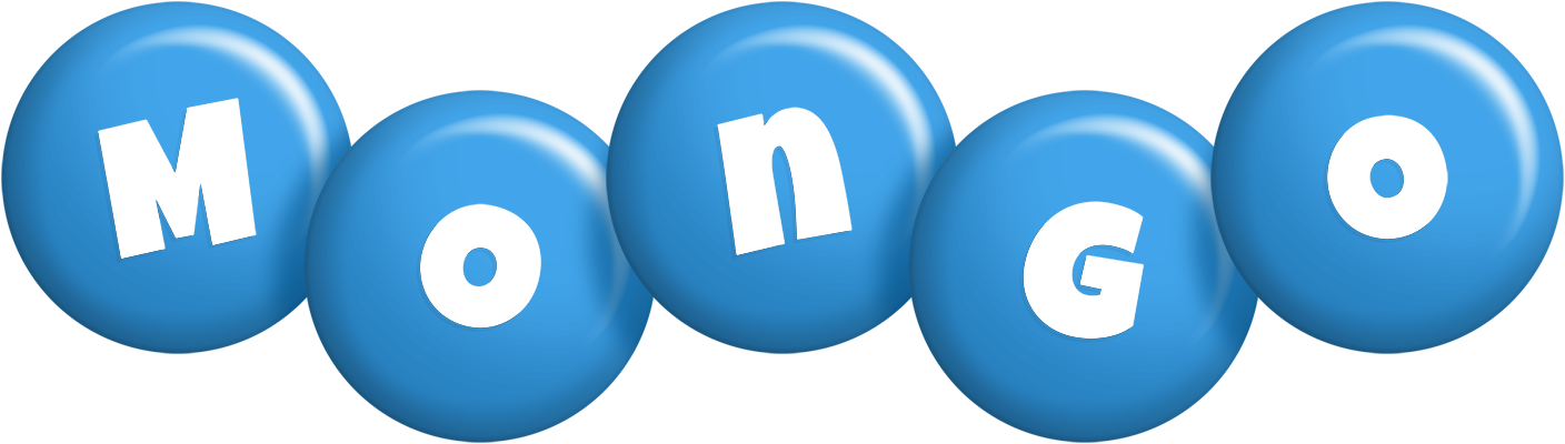 Mongo candy-blue logo