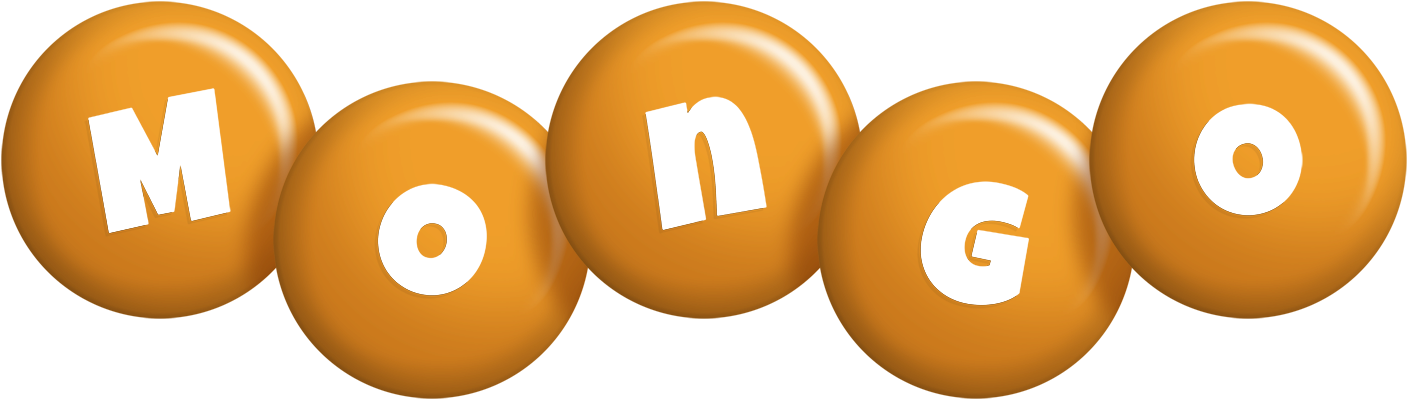 Mongo candy-orange logo