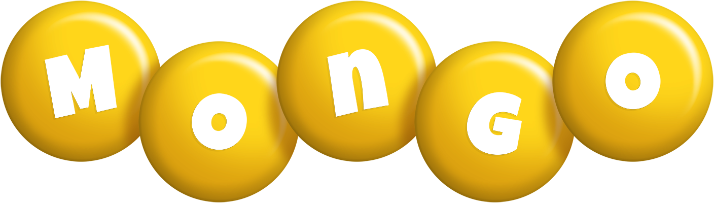 Mongo candy-yellow logo