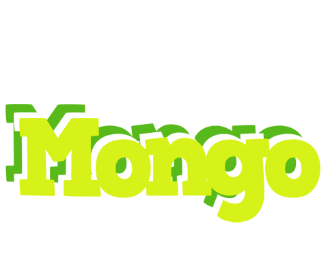 Mongo citrus logo