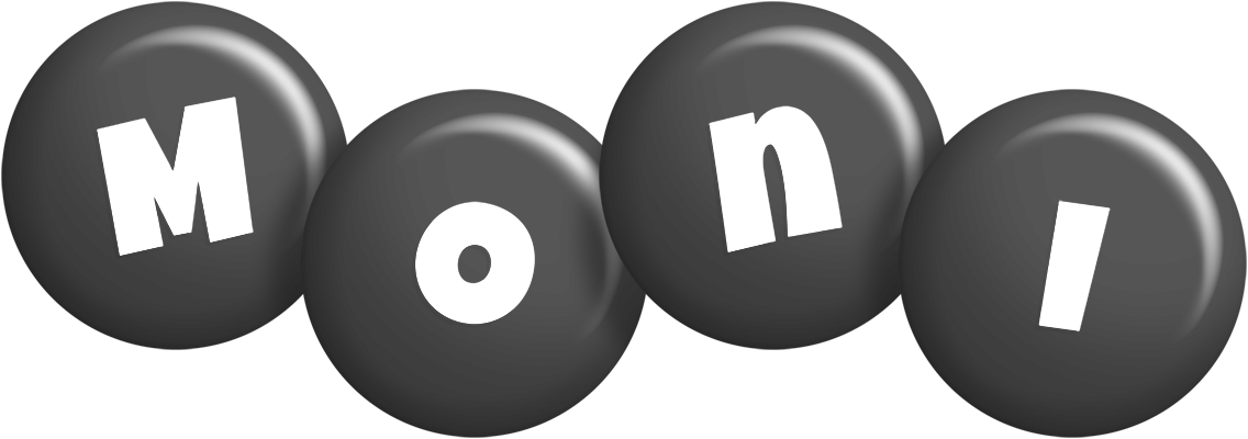 Moni candy-black logo
