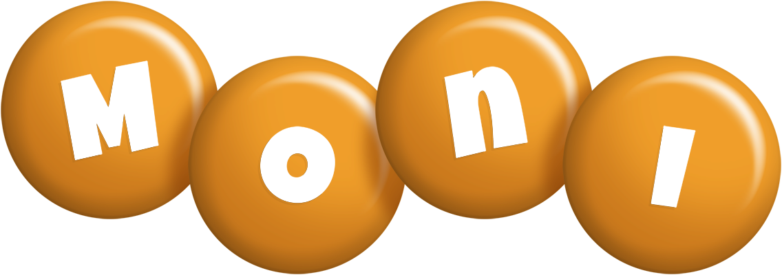 Moni candy-orange logo