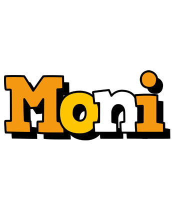 Moni cartoon logo