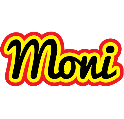 Moni flaming logo