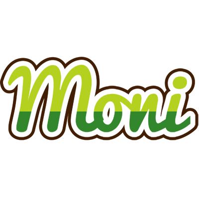 Moni golfing logo