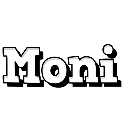 Moni snowing logo