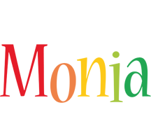 Monia birthday logo