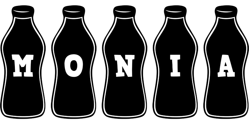 Monia bottle logo