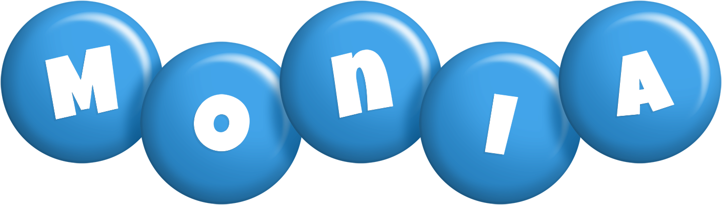 Monia candy-blue logo