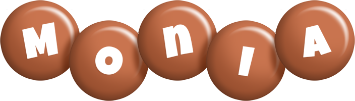 Monia candy-brown logo