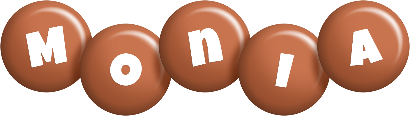 Monia candy-brown logo