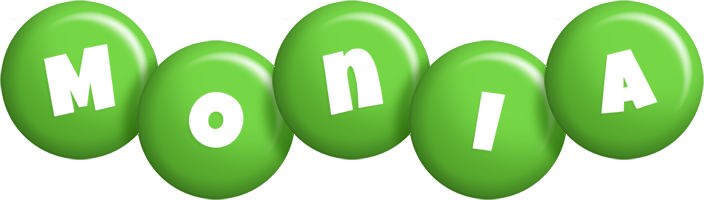 Monia candy-green logo