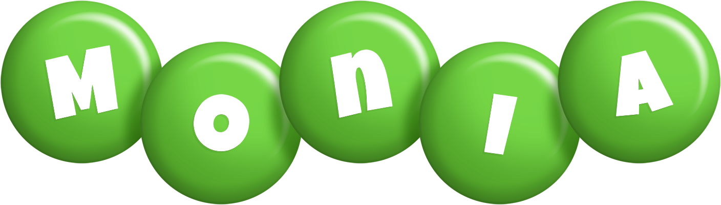 Monia candy-green logo