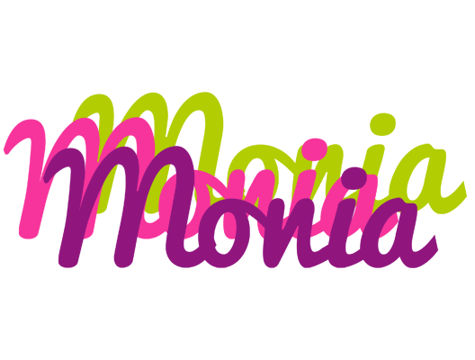 Monia flowers logo