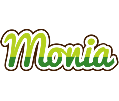 Monia golfing logo