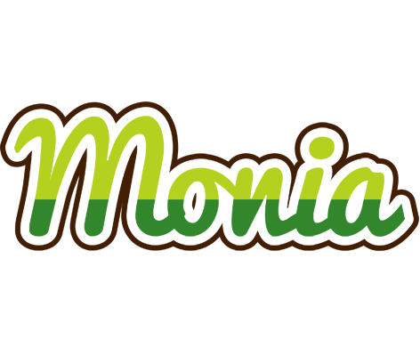 Monia golfing logo