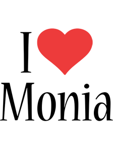 Monia i-love logo