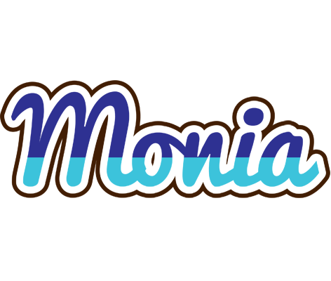 Monia raining logo