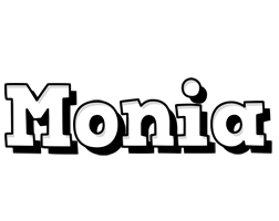 Monia snowing logo