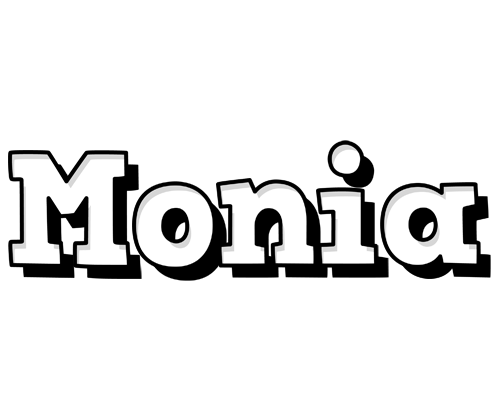 Monia snowing logo