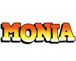 Monia sunset logo