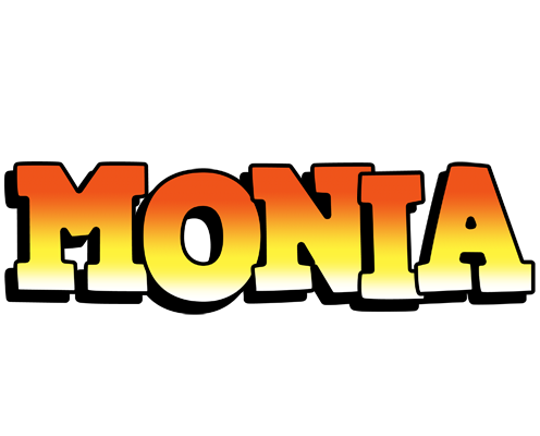 Monia sunset logo