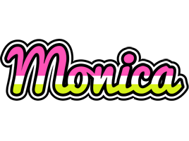 Monica candies logo