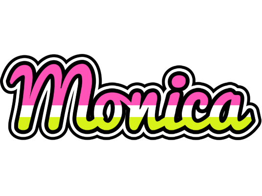 Monica candies logo