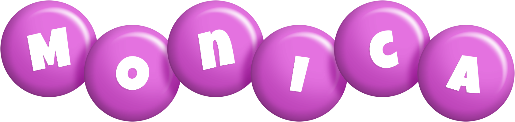 Monica candy-purple logo