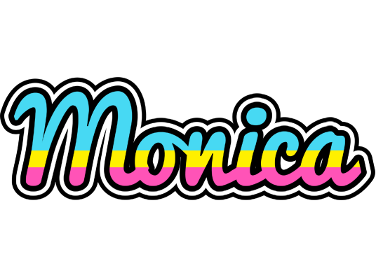 Monica circus logo