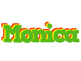 Monica crocodile logo