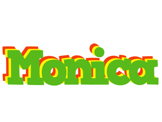 Monica crocodile logo