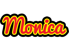 Monica fireman logo