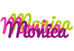 Monica flowers logo