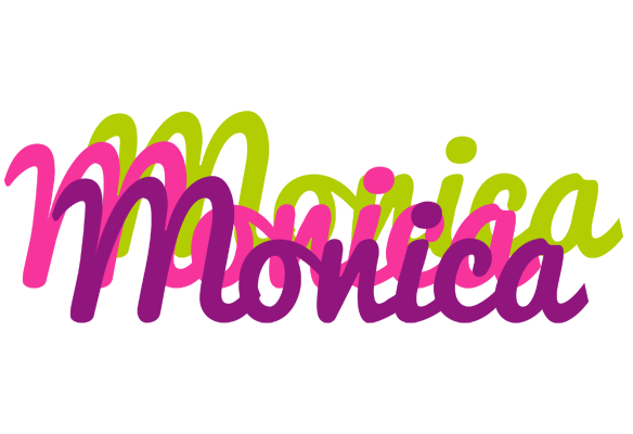 Monica flowers logo