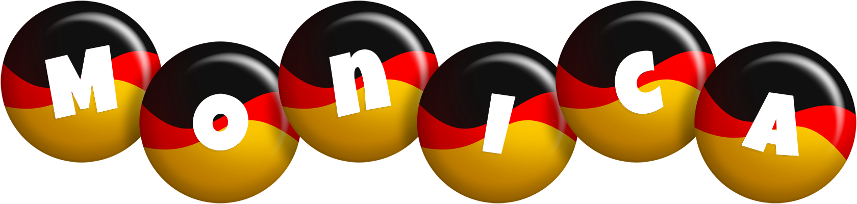 Monica german logo