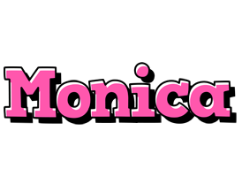 Monica girlish logo