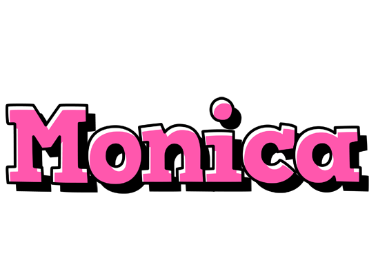 Monica girlish logo