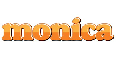 Monica orange logo