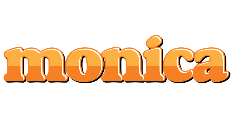 Monica orange logo