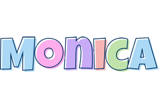 Monica pastel logo