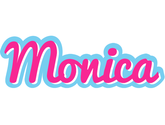 Monica popstar logo