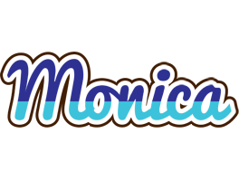 Monica raining logo