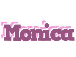 Monica relaxing logo