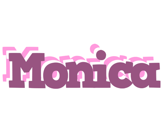 Monica relaxing logo